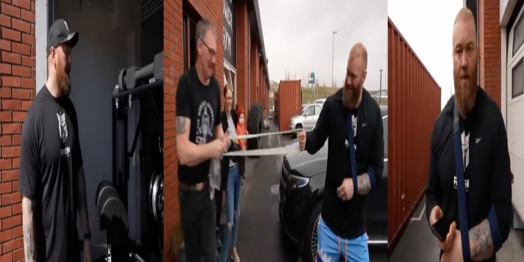 Hafthor Bjornsson Enhances Gym with $116,000 Investment
