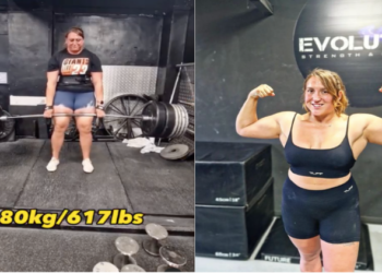 Lucy Underdown Sets New Personal Record with 280-kg (617.3-lb) Four-Rep Deadlift in Training