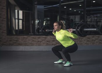Goblet squats for lower body strength
