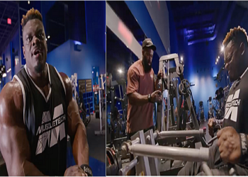 Blessing Awodibu Unleashes Power in an Intense Back Training Session