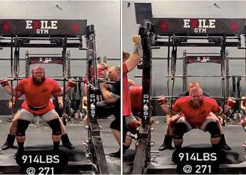 Phillip Herndon, Powerlifting Phenom Shatters Unofficial 914-lb (414.5-kg) Raw Squat World Record in Training