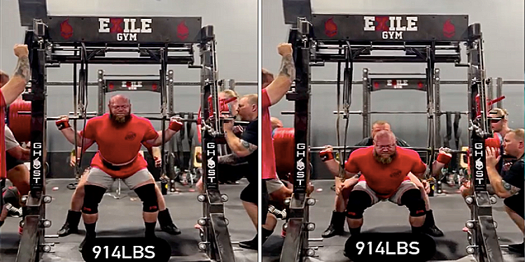 Phillip Herndon, Powerlifting Phenom Shatters Unofficial 914-lb (414.5-kg) Raw Squat World Record in Training