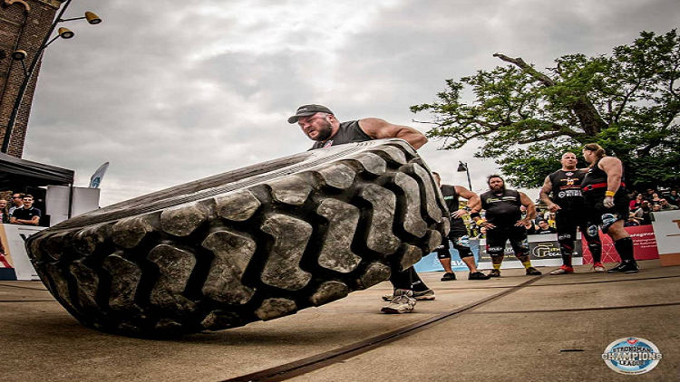 Strongman Workouts - Tire Flips