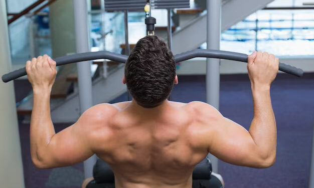 Lat Pulldown for Strong Back