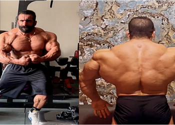 Hadi Choopan Reveals Jaw-Dropping Back Gains, Just 8 Weeks Shy of 2023 Mr. Olympia!