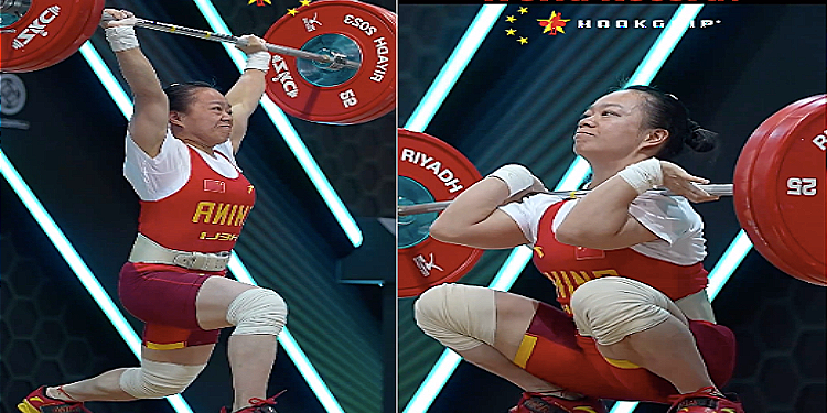 Jiang Huihua Shatters Clean & Jerk and Total World Records in the 49KG Category at 2023 World Weightlifting Championships