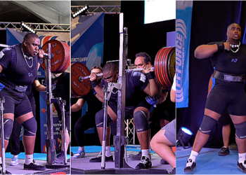 Stanley Odin (+120KG) Powerlifter Shatters Squat & Total Raw Records at 2023 FFForce French Nationals