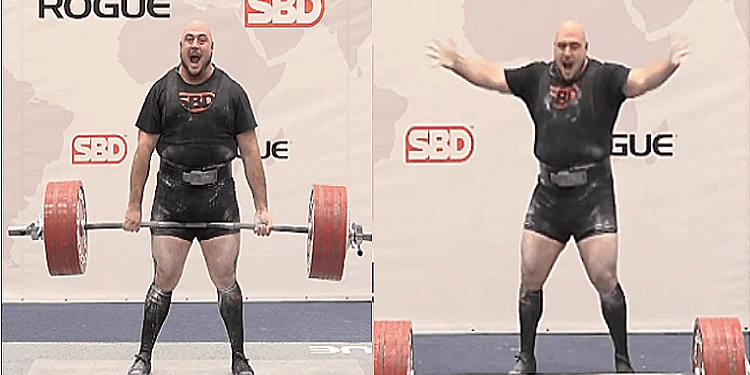Temur Samkharadze: A powerlifter Sets 389-kg (857.6-lb) Raw Deadlift Record in +120kg Junior European Category
