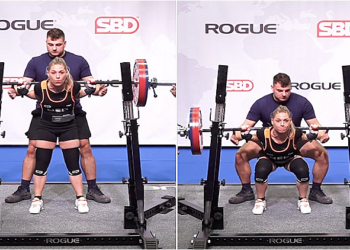Pleun Dekkers Shatters Records – Achieves 173-kg Raw Squat, Setting IPF World Record at 2023 EPF European Championships (52KG)