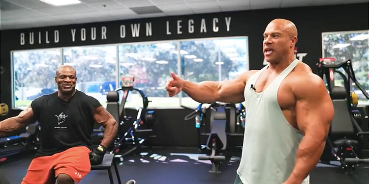 Ronnie Coleman and Phil Heath Join Forces for an Intense Pull Day Workout