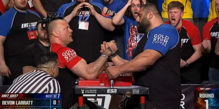 2024 Devon Larratt vs. Levan Saginashvili – Epic Arm Wrestling Rematch - (Live Coverage)