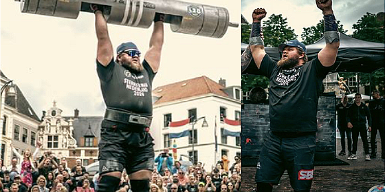 2024 Strongest Man in Netherlands Official Results — Kevin Hazeleger Claimed Victory