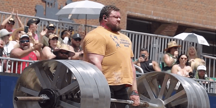 2025 World’s Strongest Man 18” Max Deadlift Official Results