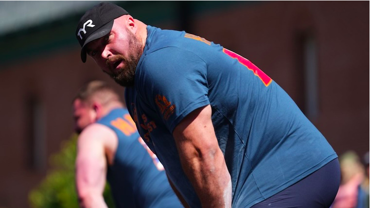 2025 World’s Strongest Man Titan’s Toss Official Results