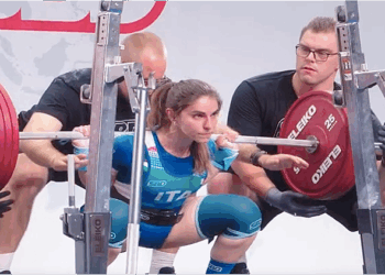 🏆 🇮🇹Sara Naldi Shatters 57KG Squat and Total Records at 2025 IPF World Classic Championships
