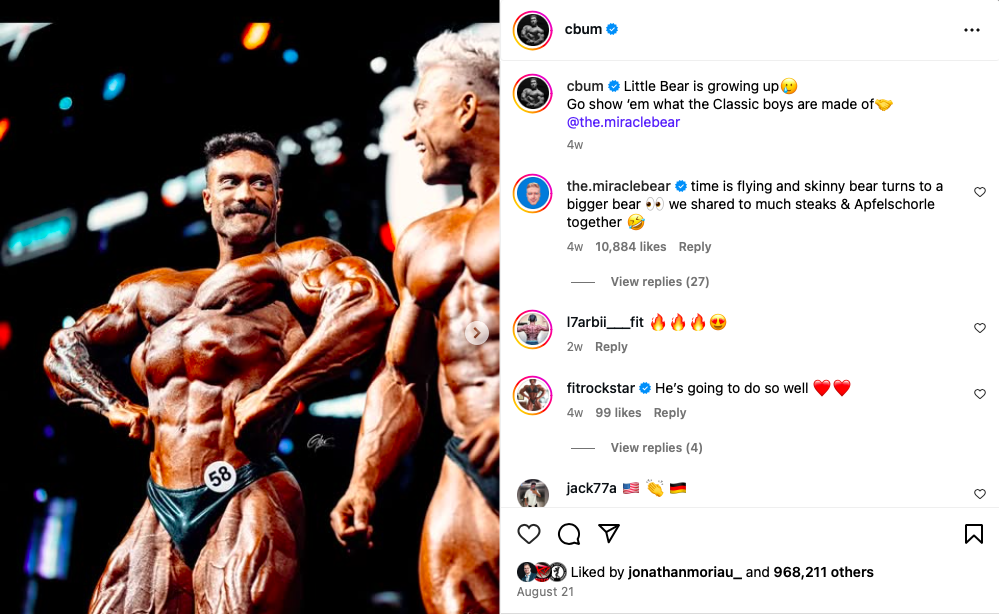 Chris Bumstead Believes Mr. Olympia Top 10 “Would Look A Lot Different” with Classic Physique Competitors