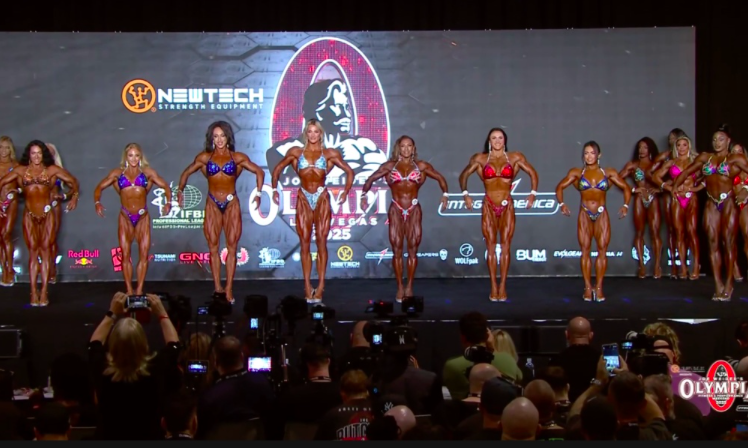 2025 Olympia Figure Prejudging 4th Callout
