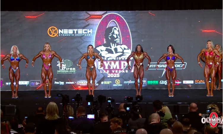 2025 Olympia Figure Prejudging 5th callout