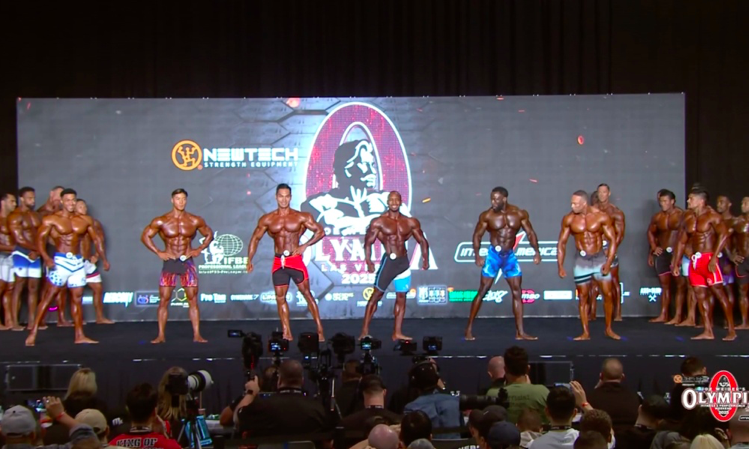 2025 Olympia Men’s Physique Prejudging 5th Callout