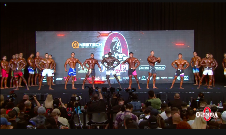 2025 Olympia Men’s Physique Prejudging 7th Callout