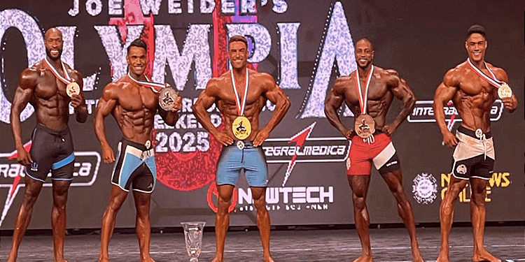 2025 Olympia Men’s Physique Results