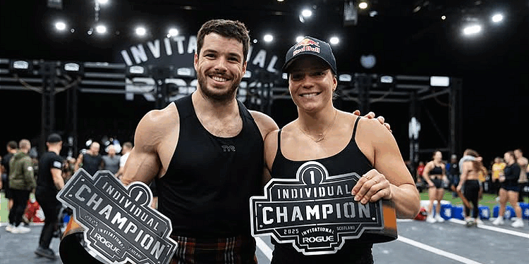 Jeffrey Adler and Laura Horvath Victorious at 2025 Rogue Invitational CrossFit Final