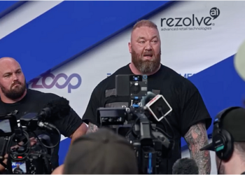 Hafthor Bjornsson & His Coach React to Missed 515-kg (1,135.4-lb) Deadlift World Record Attempt: “That Was Really Disappointing”