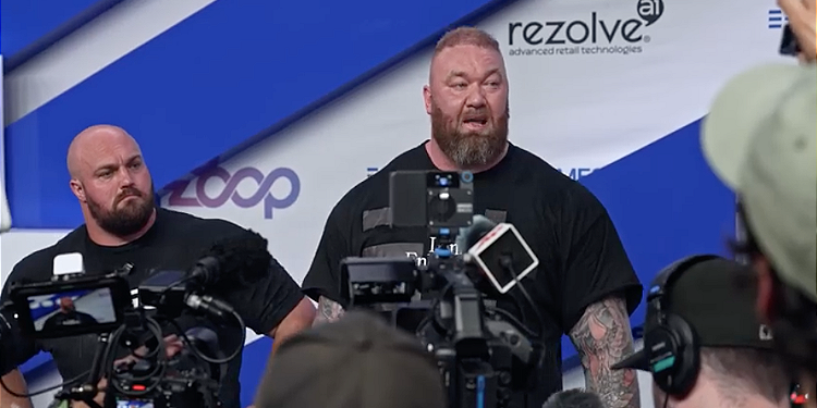 Hafthor Bjornsson & His Coach React to Missed 515-kg (1,135.4-lb) Deadlift World Record Attempt: “That Was Really Disappointing”