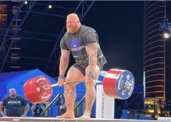 Hafthor Bjornsson & Mitchell Hooper Fall Short of 515-kg (1,135.4-lb) World Record at 2026 Enhanced Games