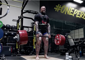 Hafthor Bjornsson Pulls 485-kg (1,069.2-lb) During His Heaviest Deadlift Session Ever in Prep for 2026 Enhanced Games