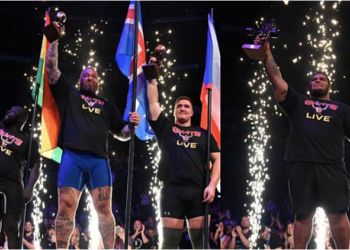 2026 Giants Live Strongman Open & World Deadlift Championships Results