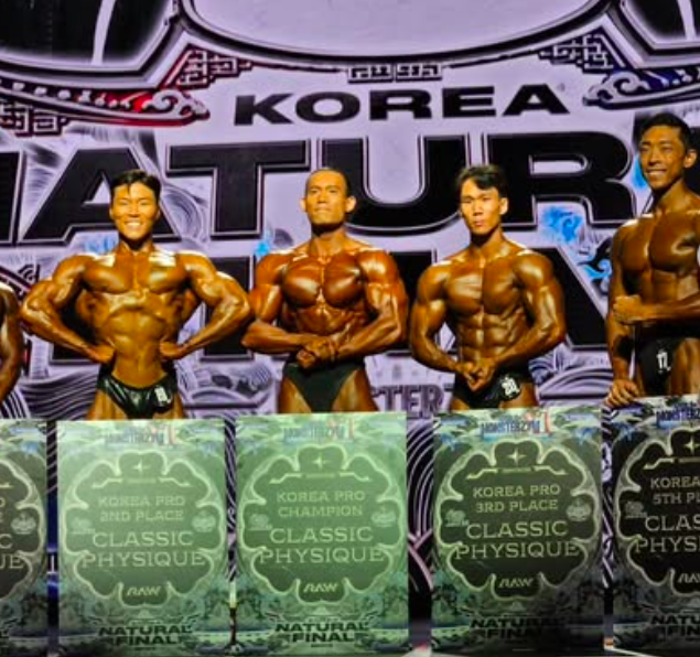 2026 Monsterzym Korea Natural Pro Results classic physique